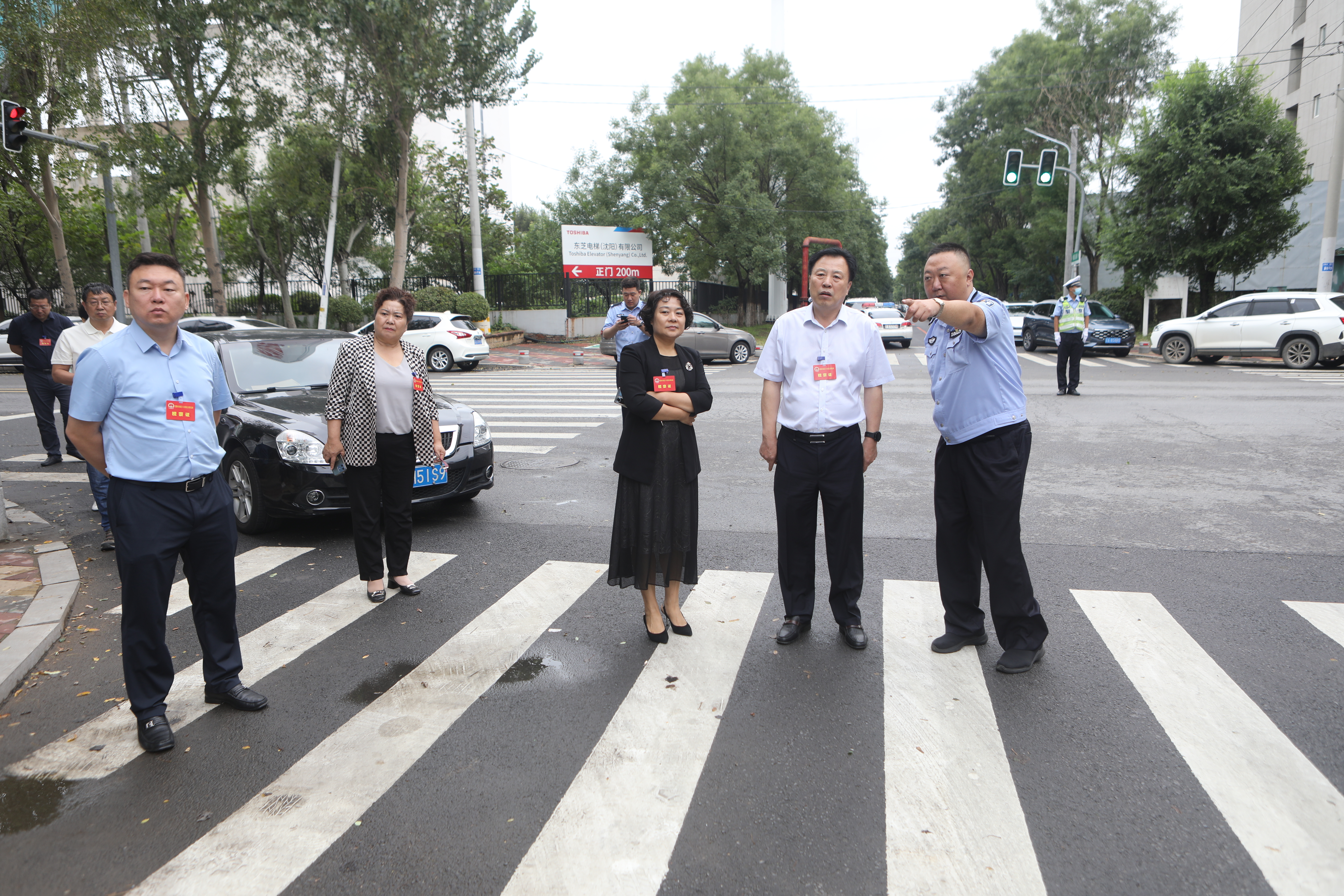 区人大常委会视察全区静态停车治理工作