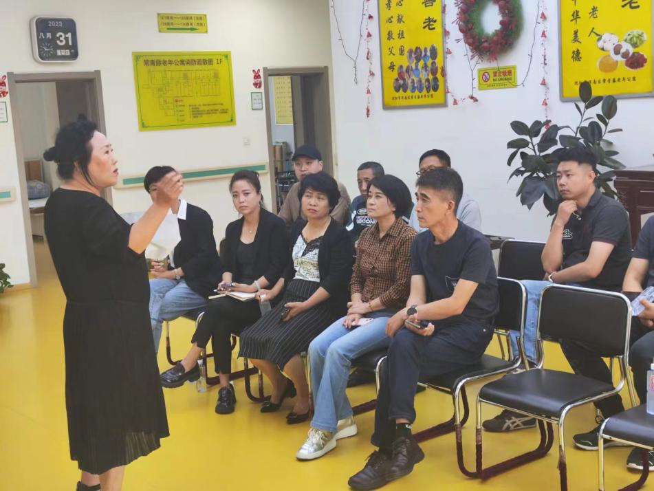 区民政局开展全区养老服务机构安全生产拉练检查