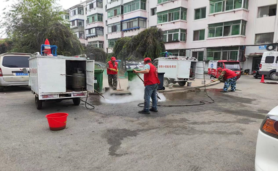 我区开展“迎国庆 庆中秋 环境卫生综合整治”活动