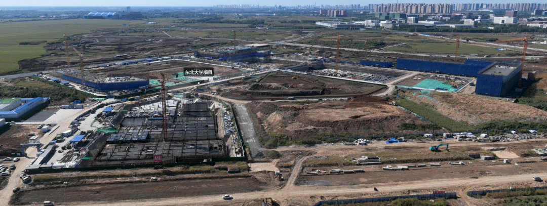 浑南科技城：“十一”假期项目施工不打烊 全力以赴赶进度