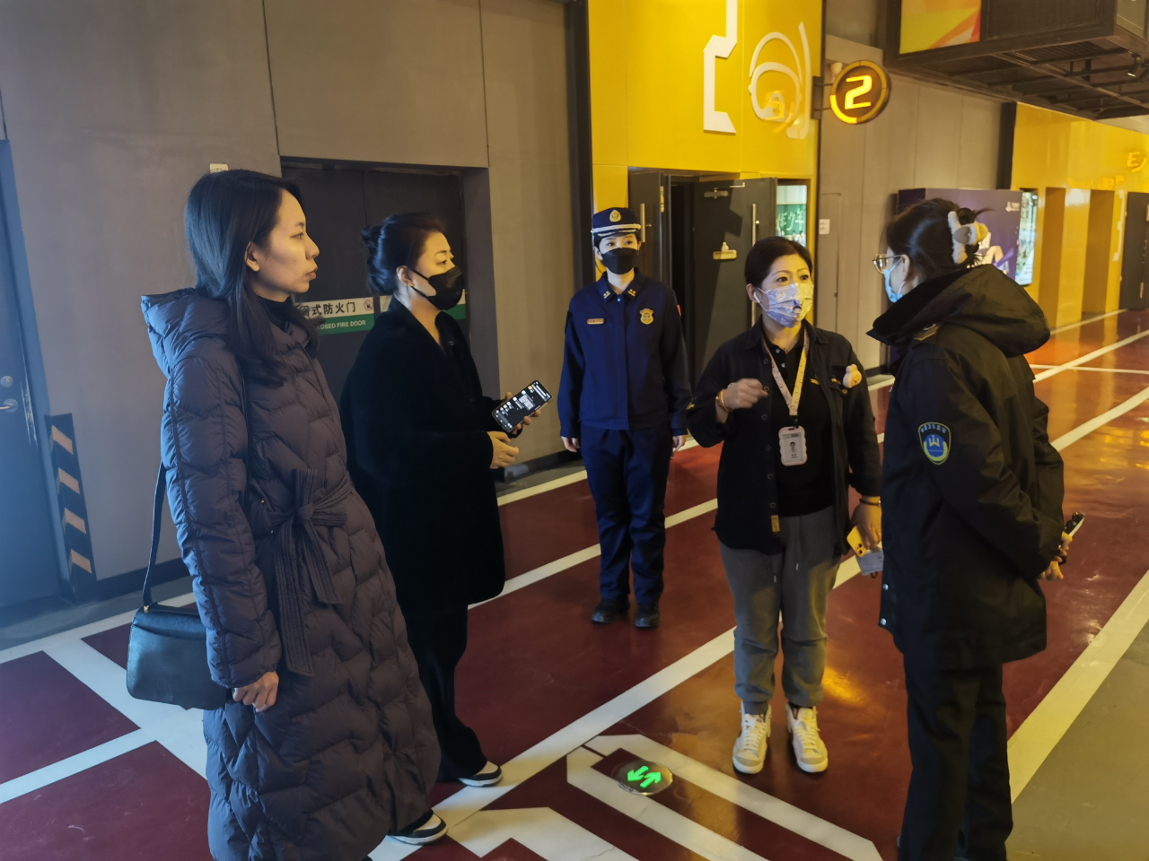 区委宣传部联合多部门开展影院安全检查